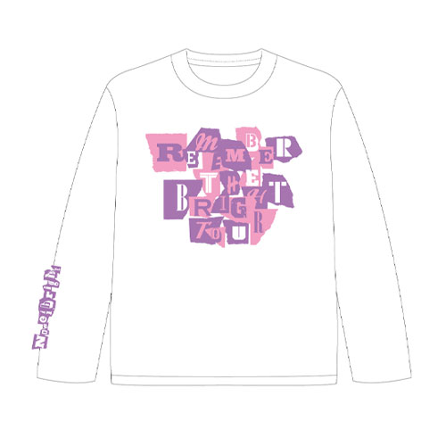 ロングTシャツ　ホワイト【REMEMBER THE BRIGHT TOUR】